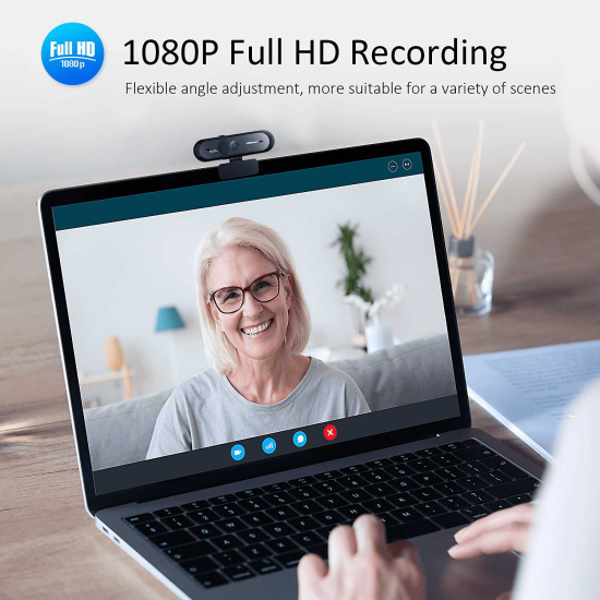 Campark PC02 Webcam with Microphone 1080P Autofocus USB Streaming Computer Camera Campark PC02 Webcam with Microphone 1080P Autofocus USB Streaming Computer Camera