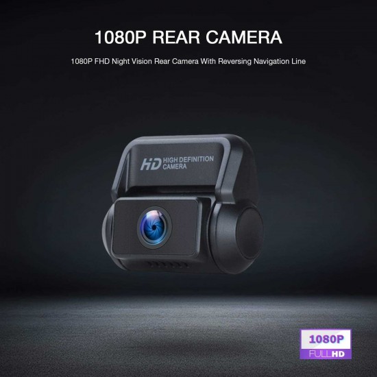 Campark DC20 Dash Cam Front and Rear Dual 1080P Car Camera with 340° Wide Angle Recording Campark DC20 Dash Cam Front and Rear Dual 1080P Car Camera with 340° Wide Angle Recording