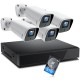 Campark W504 5MP 8-Channel NVR 4pcs Wired IP Camera PoE Home Security Camera System Campark W504 5MP 8-Channel NVR 4pcs Wired IP Camera PoE Home Security Camera System