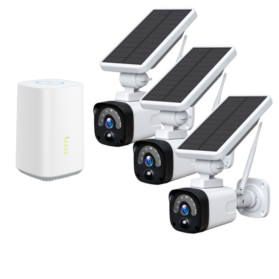 Campark SC04 3MP Solar Outdoor Security Camera With HDMI Base Station Campark SC04 3MP Solar Outdoor Security Camera With HDMI Base Station