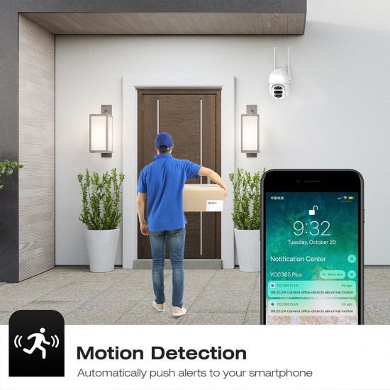Campark AP30 2MP Dual Lens WiFi PTZ Security Camera Campark AP30 2MP Dual Lens WiFi PTZ Security Camera