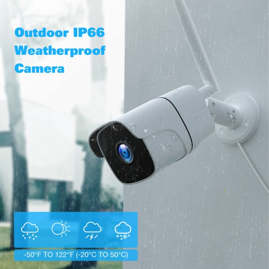 Campark W400 1080P 8CH NVR 4Pcs Wireless Security Camera System With 12 inch LCD Monitor Campark W400 1080P 8CH NVR 4Pcs Wireless Security Camera System With 12 inch LCD Monitor