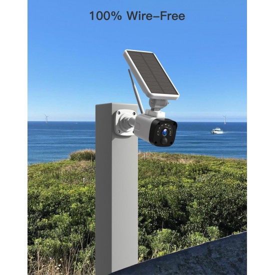 Campark W601 1080P Wireless WiFi Outdoor Solar Security Camera System