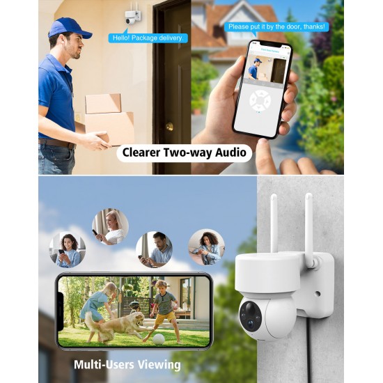 Campark SC500 1080P Color Night Vision Security Camera With Solar Powered Campark SC500 1080P Color Night Vision Security Camera With Solar Powered