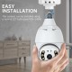 Campark SC07 1080P Wireless WiFi Light Bulb Security Camera