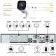 Campark W208 8CH 1080P Lite Wired DVR Security Cameras System with 3TB Hard Drive Campark W208 8CH 1080P Lite Wired DVR Security Cameras System with 3TB Hard Drive
