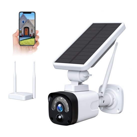 Campark W601 1080P Wireless WiFi Outdoor Solar Security Camera System