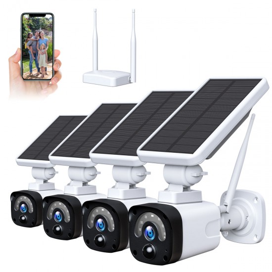 Campark W601 1080P Wireless WiFi Outdoor Solar Security Camera System Campark W601 1080P Wireless WiFi Outdoor Solar Security Camera System